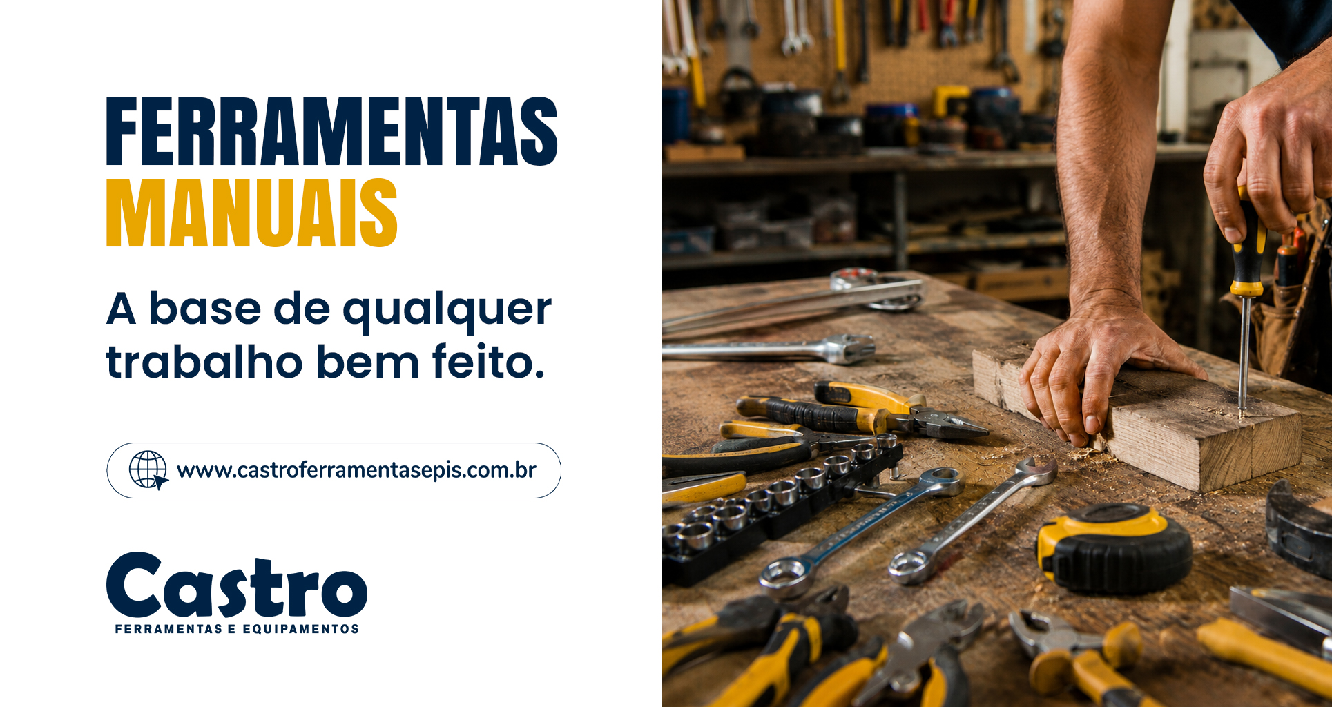 Ferramentas Manuais: guia completo com as ferramentas essenciais para qualquer trabalho