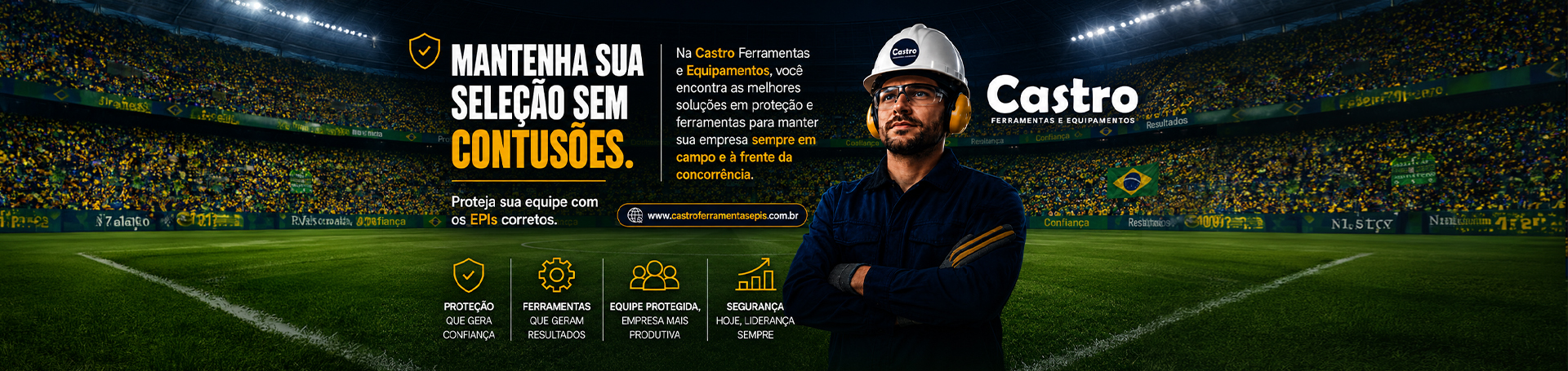 Banners Castro Ferramentas e equipamentos