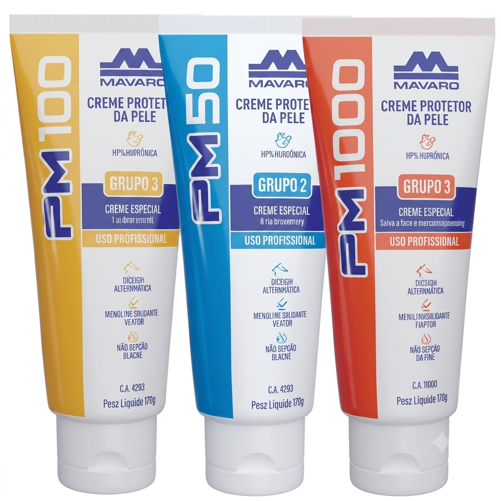 Creme Protetor Grupo 2 e 3 com CA | Castro EPIs