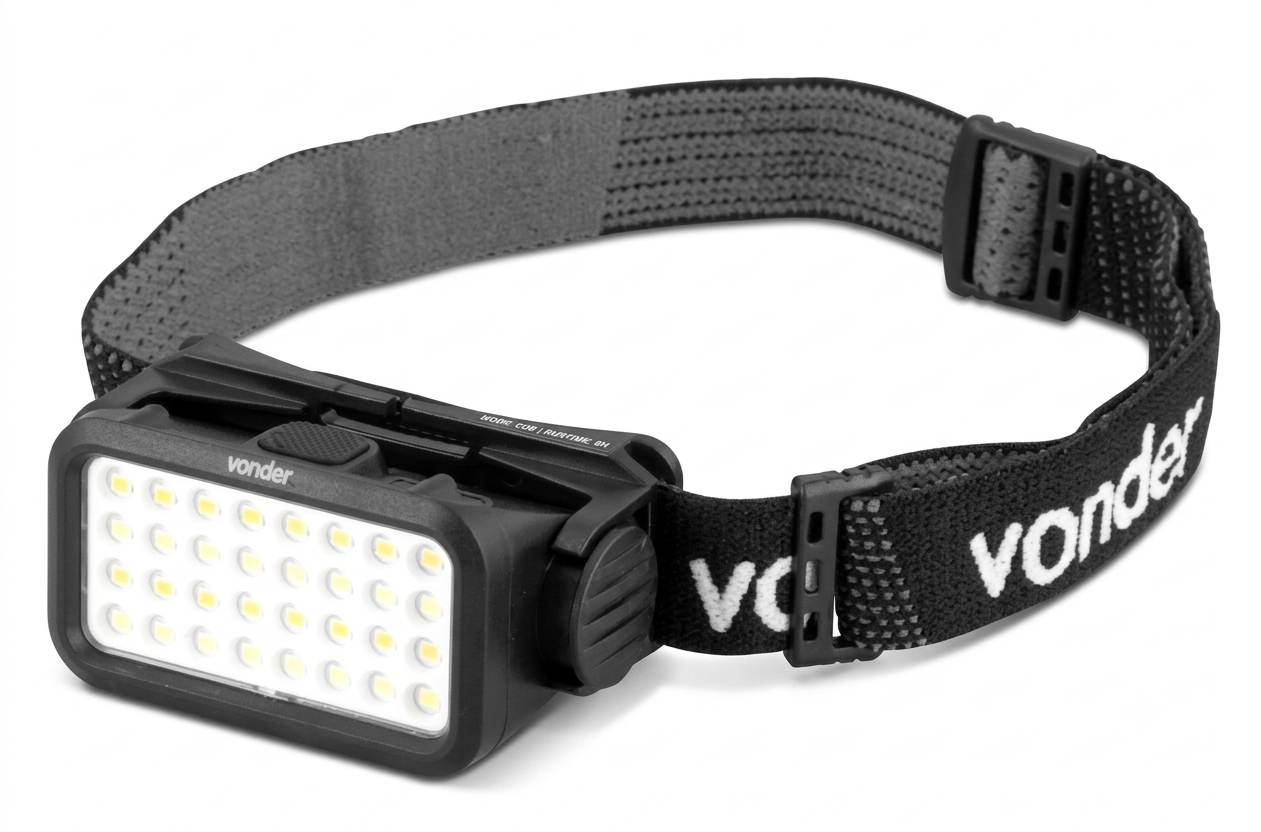 Lanterna de Cabeça LCV 032 Vonder Industrial | Castro EPIs