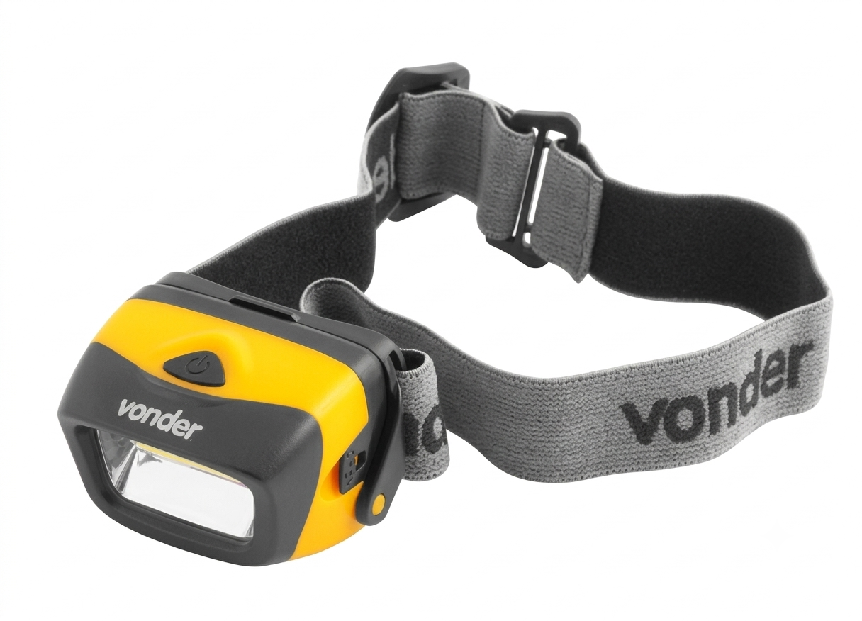 Lanterna de Cabeça LCV 120 Vonder para Capacete | Castro EPIs