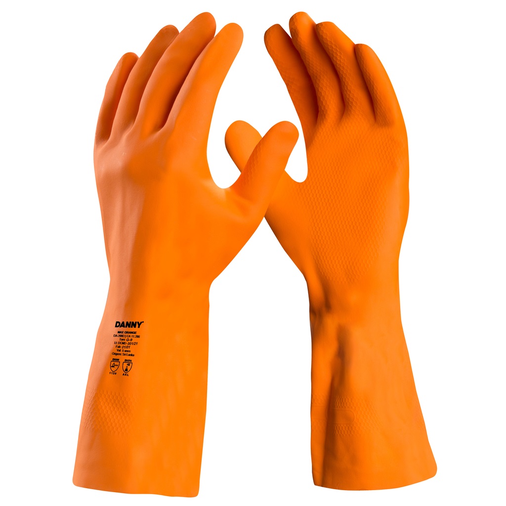 Luva Alta Visibilidade MaxOrange com CA | Castro EPIs