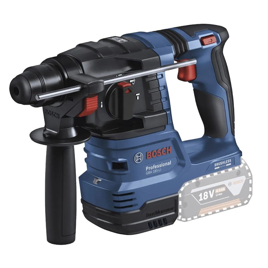 Martelete Perfurador 18V Bosch a Bateria | Castro EPIs