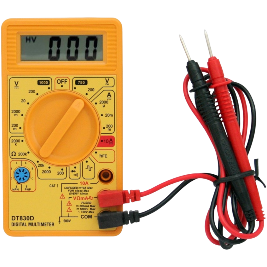 Multímetro Digital Profissional com Teste de Continuidade | Castro EPIs