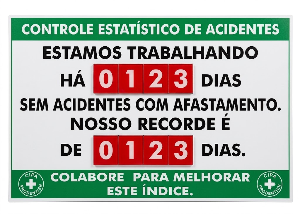 Placas Personalizadas de Sinalização Industrial | Castro EPIs