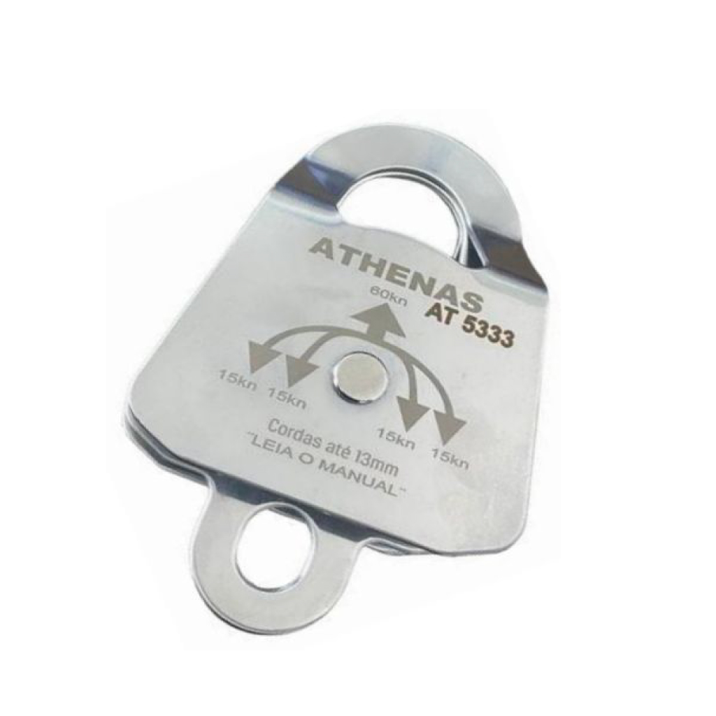 Polia Dupla Inox Oscilante para Resgate | Castro EPIs