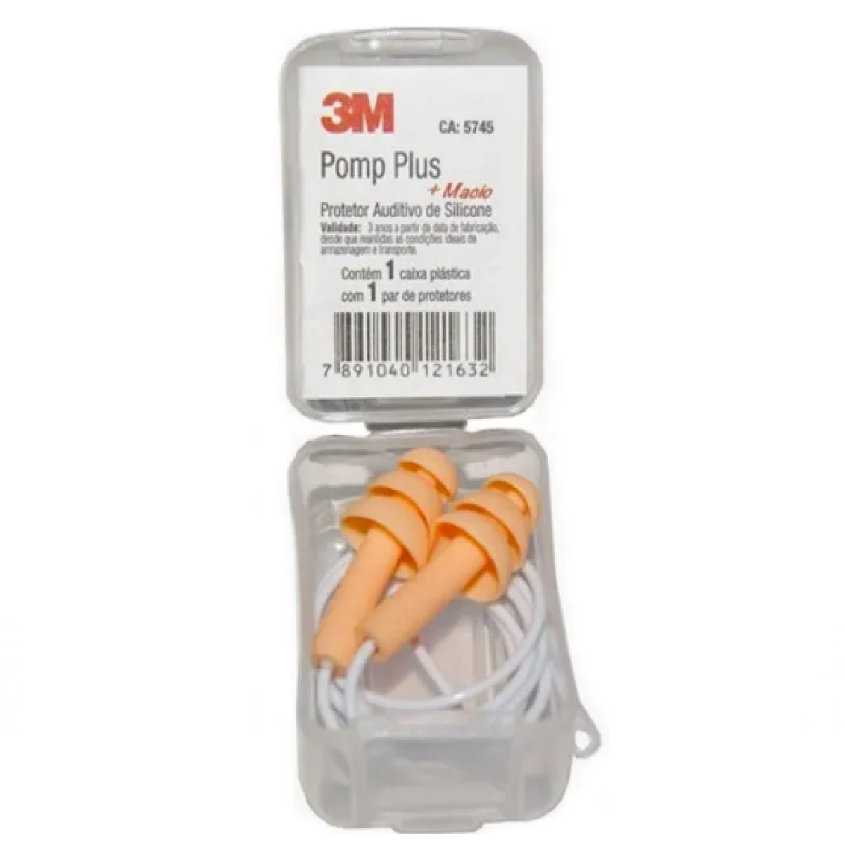 Protetor Auricular 3M Pomp Plus 19dB NRRSF | Castro EPIs