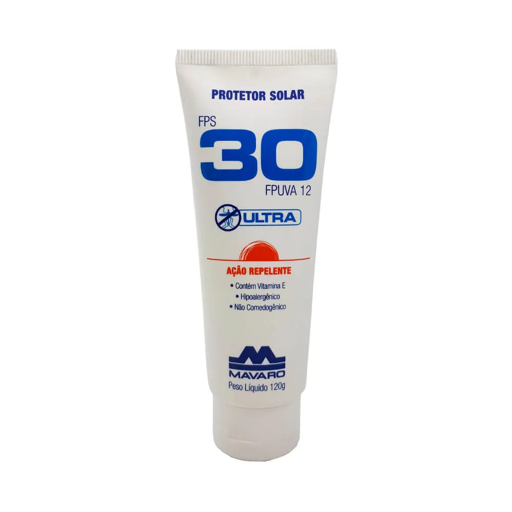 Protetor Solar FPS 30 ULTRA com Repelente | Castro EPIs