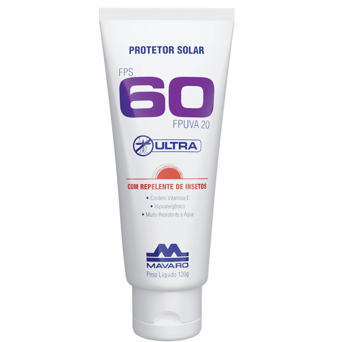 Protetor Solar FPS 60 com Repelente | Castro EPIs