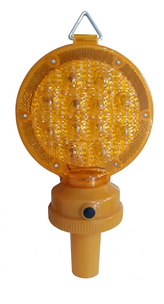 Sinalizador 12 LED com Fotocélula para Obras | Castro EPIs