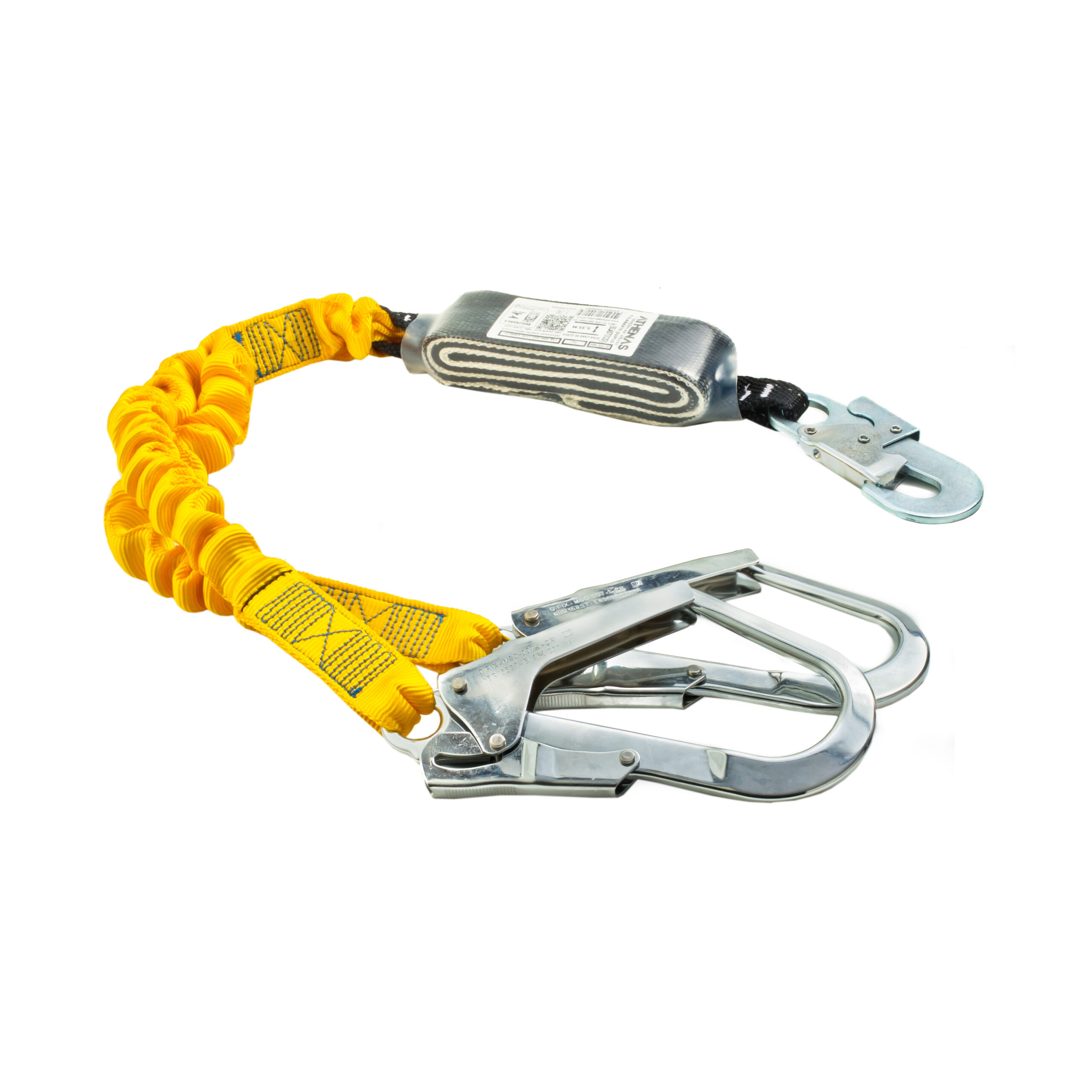 Talabarte Y com Absorvedor Tubular 1,35m 55mm | Castro EPIs